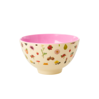 Lipstick Fall Print Small Melamine Bowl Rice DK